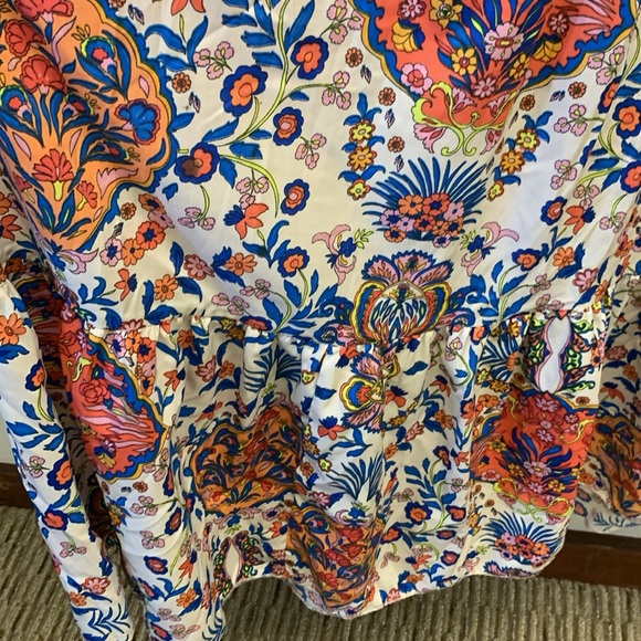 Anthropologie Boemo Bohemian V-neck Maxi Dress - size SM - Picture 6 of 8